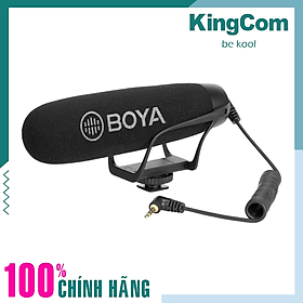 Mua BOYA BY-BM2021  Micro Thu Âm Định Hướng Cổng 3.5mm Dùng Cho Điện Thoại & Máy Ảnh DSLR - Hàng Chính Hãng