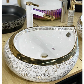 Mua Lavabo sứ đặt bàn giọt nước