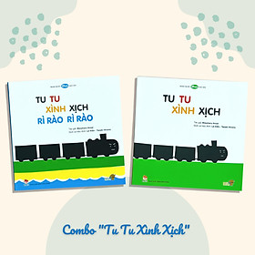 Combo 2 cuốn sách - Tranh Truyện Ehon Nhật Bản: Tu Tu Xình Xịch, Tu Tu Xình Xịch Rì Rào Rì Rào - Công ty TNHH More Production Việt Nam