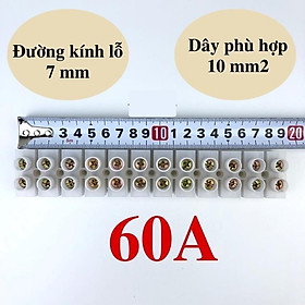 Mua Thanh Cầu Đấu Nhựa Nối Điện 12 Mắt cầu đấu điện 12P domino