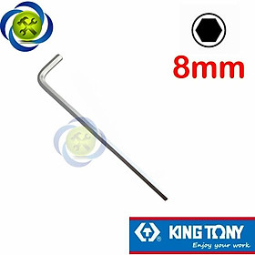 Mua Lục giác chữ L 8mm Kingtony 112508 loại 2 đầu bằng