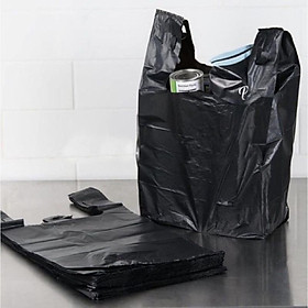 Mua (Sale) Túi bóng nilon đen đựng hàng- túi bóng đen dựng rác có nhiều kích cỡ 1kg 2kg 5kg 10kg 15kg