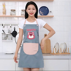 Mua Tạp dề chống thấm có túi để điện thoại và chỗ lau tay tiện lợi  giao màu mẫu ngẫu nhiên Tạp Dề Polime Không Thấm Nước  Sạch Sẽ Cute