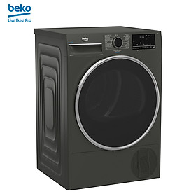 Máy Sấy Quần Áo BEKO Công Nghệ Sấy Bơm Nhiệt 9Kg, Sấy Khử Mùi, Chống Nhăn Tự Động - B3T4329M - Hàng Chính Hãng