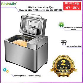 Mua Máy làm bánh mì cao cấp kết hợp trộn bột  ủ men  nướng tự động BioloMix BBM013 tích hợp cả các chương trình nấu các món mứt  dăm bông  bánh giò ..- Hàng chính hãng