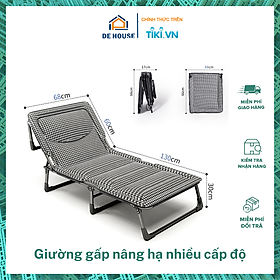 Mua Giường Gấp Thông Minh Nâng Hạ Nhiều Cấp Độ - Giường Ngủ Gấp Gọn Di Động - Giường Xếp Ngủ Trưa Văn Phòng  Bệnh Viện