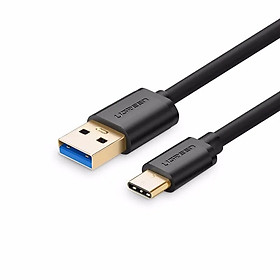 Cáp USB type C ra USB 3.0 sạc nhanh 3A và truyền dữ liệu 5gbps 1M Ugreen 184OL30934US Hàng chính hãng