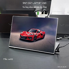 Mua Skin dán Laptop Sony Vaio in hình xe hơi (inbox mã máy cho Shop)