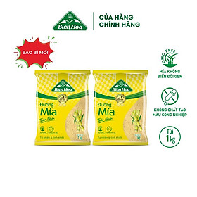Combo 2 Đường mía thiên nhiên Biên Hòa 1kg