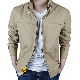 Áo Khoác Nam Big Size Áo Khoác Kaki Nam Chống Nắng Chống Gió Chống Lạnh Chống Nóng Có Cổ Dày Hai Lớp Đồ Phượt Hàn Quốc Cao Cấp KK51 - ShopN6