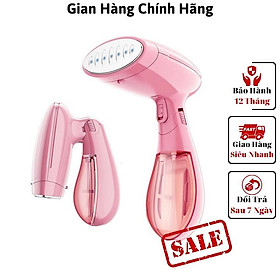 Bàn là hơi nước cầm tay gấp gọn Sokany 1500W - Bàn ủi hơi nước đứng thế hệ mới ủi mạnh, siêu phăng, giữ nước cho quần áo