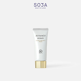 Kem chống nắng dưỡng sáng và bảo vệ da SPF 50+ PA ++++ 40g Attenir Hidan Bright & Protect Cream