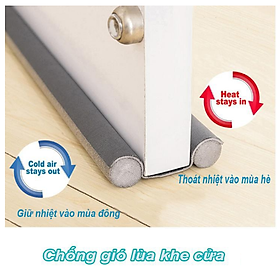 Mua RON CỬA  ĐỆM CỬA   NẸP XỐP CHẶN KHE CỬA CHỐNG CÔN TRÙNG  BỤI BẨN  CÁCH NHIỆT  CÁCH ÂM - TRÁNH KẸT CHÂN TAY TRẺ NHỎ