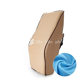 Mua BẢO HÀNH 3 NĂM - Gối Tựa Lưng Kê Cổ Ô Tô Cao Su Non ZURI PILLOW - BL200 Chống Đau Mỏi Lưng  Đau Cột Sống