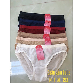 Combo 5 Quần Lót Nữ Bông Ép Mềm Mại Belle 2389 – Ôm Dáng, Thoáng Mát, Size Đa Dạng