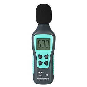 Máy Đo Cường Độ Âm Thanh Kỹ Thuật Số Màn Hình LCD FUYI Xanh Đen (30-130dB)