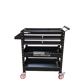 Mua XE ĐẨY DỤNG CỤ 3 KHAY 2 NGĂN KÉO STRONGER TOOL
