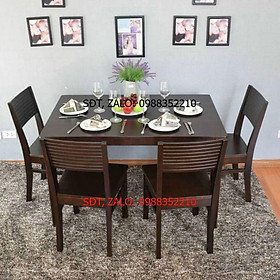 Bộ bàn ăn Cherry 4 ghế 
