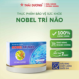 Viên uống Nobel Trí Não ngăn ngừa tai biến mạch máu não Sao Thái Dương 45 viên/ hộp