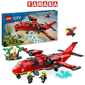 Đồ Chơi Lắp Ráp Mô Hình Máy Bay Cứu Hỏa -Fire Rescue Plane - Lego City 60413 (478 Mảnh Ghép)