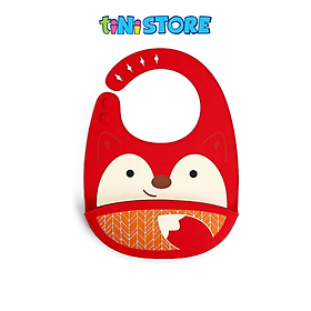 tiNiStore-Yếm ăn dặm silicone Zoo Skip Hop - Cáo 9I415310