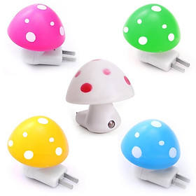 Mua Combo 5 Đèn Ngủ Hình Nấm Cảm Ứng Ánh Sáng