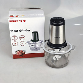 Mua  Hàng Chính hãng  Máy xay thịt  xay thực phẩm PF.X06 P.e.r.fect  cối thủy tinh 2L  cống suất 300W