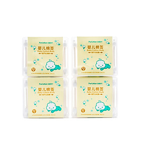 Tăm Bông Trẻ Em Cotton Age (Pur Cotton) (63 Cây)
