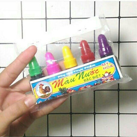 Mua màu thực phẩm 1 lốc 5 màu