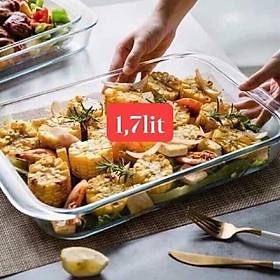 Mua khay nướng thuỷ tinh 1.3 - 1.7 lít