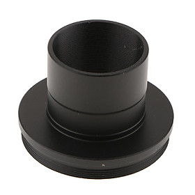 M48X0.75mm To 1.25 Inch T-Adapter Metal For Astronomical Telescope Eyepiece - Black
