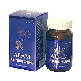 ADAM BỔ THẬN VƯƠNG Vinaphar Hộp 40 viên - Bổ Thận Tráng Dương, Tăng Cường