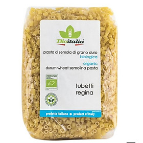 Nui Ống Nhỏ Tubetti Regina Hữu Cơ BioItalia 500g