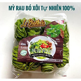 Mì rau củ mì cải bó xôi / Rau củ sạch / Khối lượng 200G /Duy Anh Food