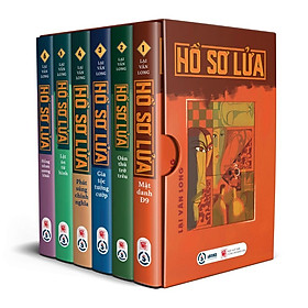 Hình ảnh Combo 6 Cuốn Hồ Sơ Lửa (Tặng Boxset Cho 30 Đơn Hàng Đầu Tiên) - Lại Văn Long