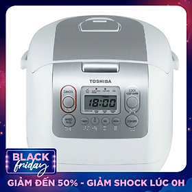 Nồi Cơm Điện Tử Toshiba RC-18NMFVN(WT) (1.8L) - Trắng - Hàng chính hãng