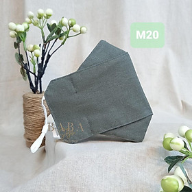 Khẩu trang vải linen