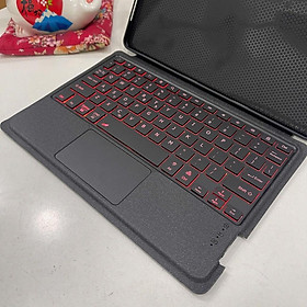 Bao da bàn phím Xiaomi Redmi Pad 2 11″ 2025 có Touchpad, giá đỡ, đèn LED, có thể tháo rời