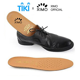 Lót giày da bò cao cấp êm chân khử mùi tốt sức khỏe- Tăng 1Size (LGD06)