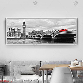 Mua Tranh treo tường giá rẻ mẫu tháp đồng hồ London