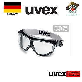 Kính Bảo Hộ UVEX 9307375 Carbonvision Wide Vision Safety Goggle Black Frame Clear Supravision Extreme Len