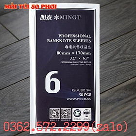 Mua Phơi nilong bảo quản tiền giấy nhiều kích cỡ khác nhau .Mỗi túi phơi 50 lá phơi