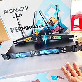 Mua mic không dây SANSUI LX21 micro SANSUI LX 21 loại một thông minh cao cấp tự ngắt gia tốc sự kiện karraoke cực hay 2023