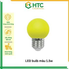 Bóng LED BULB Màu Trang Trí 1W, các màu: đỏ, cam, hồng, vàng, xanh, trắng