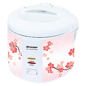 Nồi Cơm Điện Nắp Gài Sharp KS-181TJVPB (1.8L) - Hàng Chính Hãng