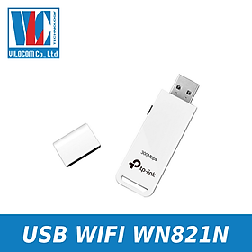 Hình ảnh USB Thu Wifi Tp-Link WN821N chuẩn N tốc độ 300Mbps - Hàng Chính Hãng