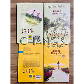 Mùa hè không tên - bìa cứng - tặng kèm bookmark 2 mặt + poster tranh + lót ly ngẫu nhiên + chữ ký tác giả ngẫu nhiên