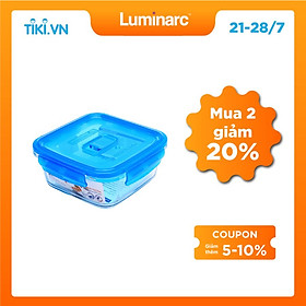 Mua Hộp Thuỷ Tinh Luminarc Pure Active Vuông 1.22L - LUHOL1959