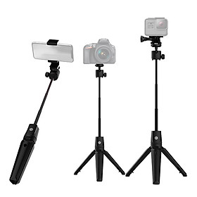 7-Section Extendable Aluminum Alloy Selfie Stick Mobile Phone Camera Universal Selfie Stick Integrated with Tabletop