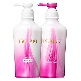 Bộ Đôi Gội Xả TSUBAKI Bồng Bềnh Chắc Khỏe (450ml/Chai)